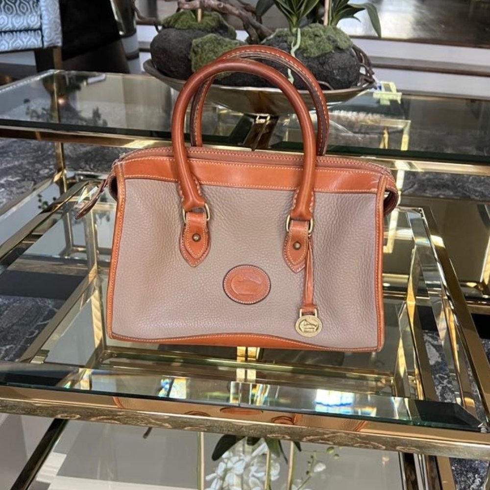 Vintage Dooney & Bourke Leather Handbag